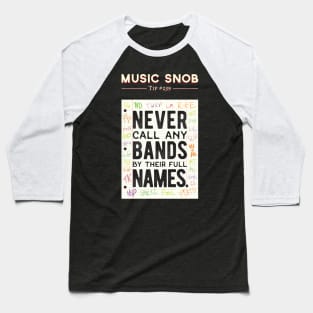 NCABBTFN (a.k.a. "No Full Names") Baseball T-Shirt